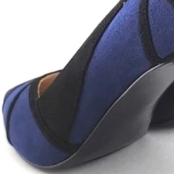 Brand New Nine West The Rock Colour Block Pump - Picture 6 of 10